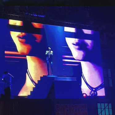 Nike Ardilla 'Hadir' di Synchronize Fest 2024